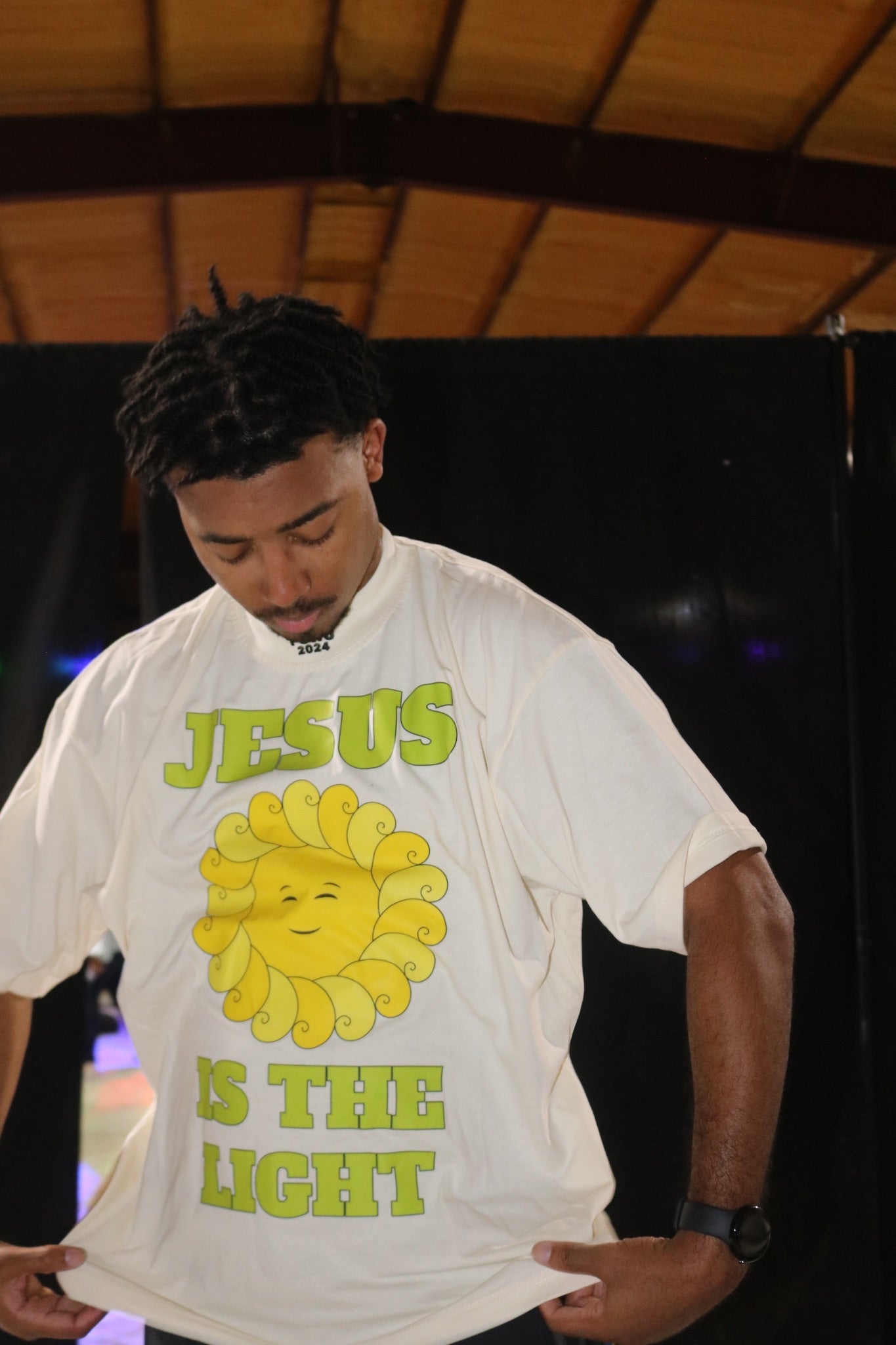 JESUS IS THE LIGHT Turtle 🐢 Tee