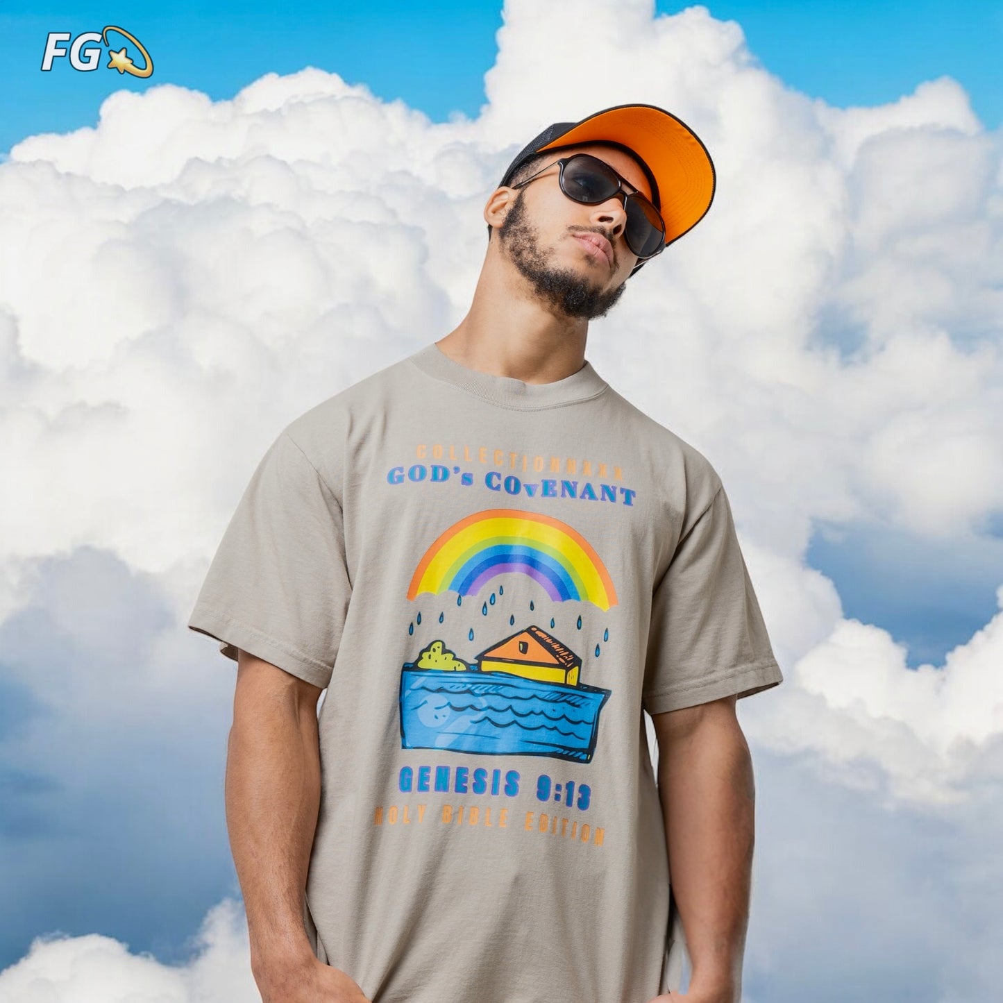 THE BOOK OF GENESIS Oatmeal tee