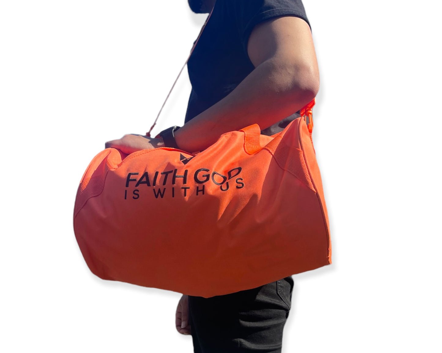 Limited Edition Eco Friendly Orange Duffle Bag