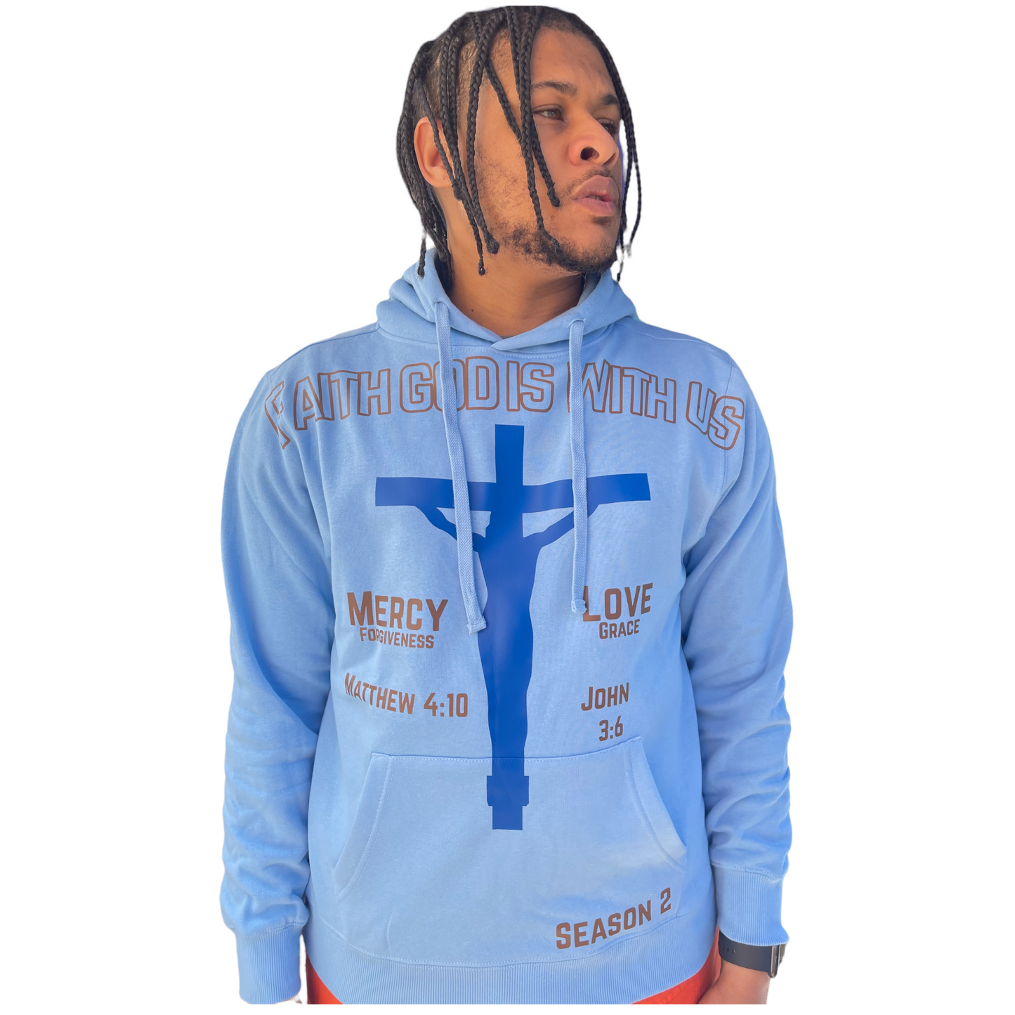 “SON OF ALMIGHTY GOD” Blue Hoodies