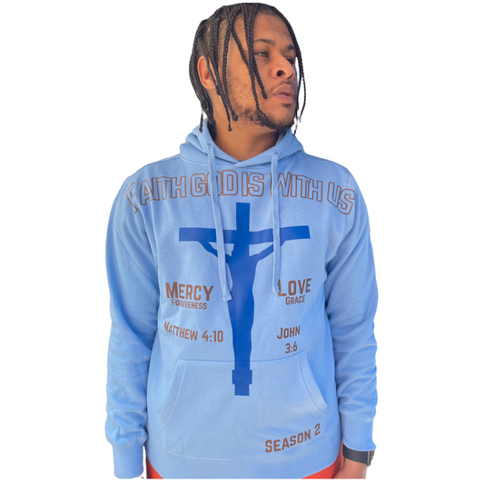 “SON OF ALMIGHTY GOD” Blue Hoodies