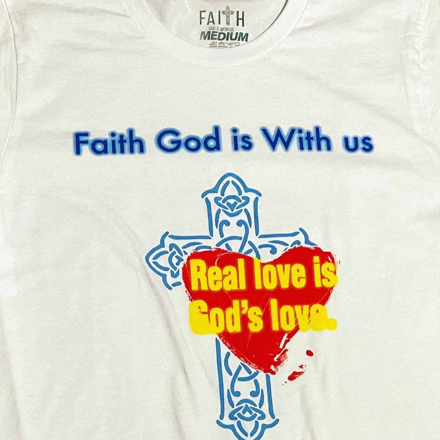 Vintage “Real Love is God’s Love” Short sleeve shirts