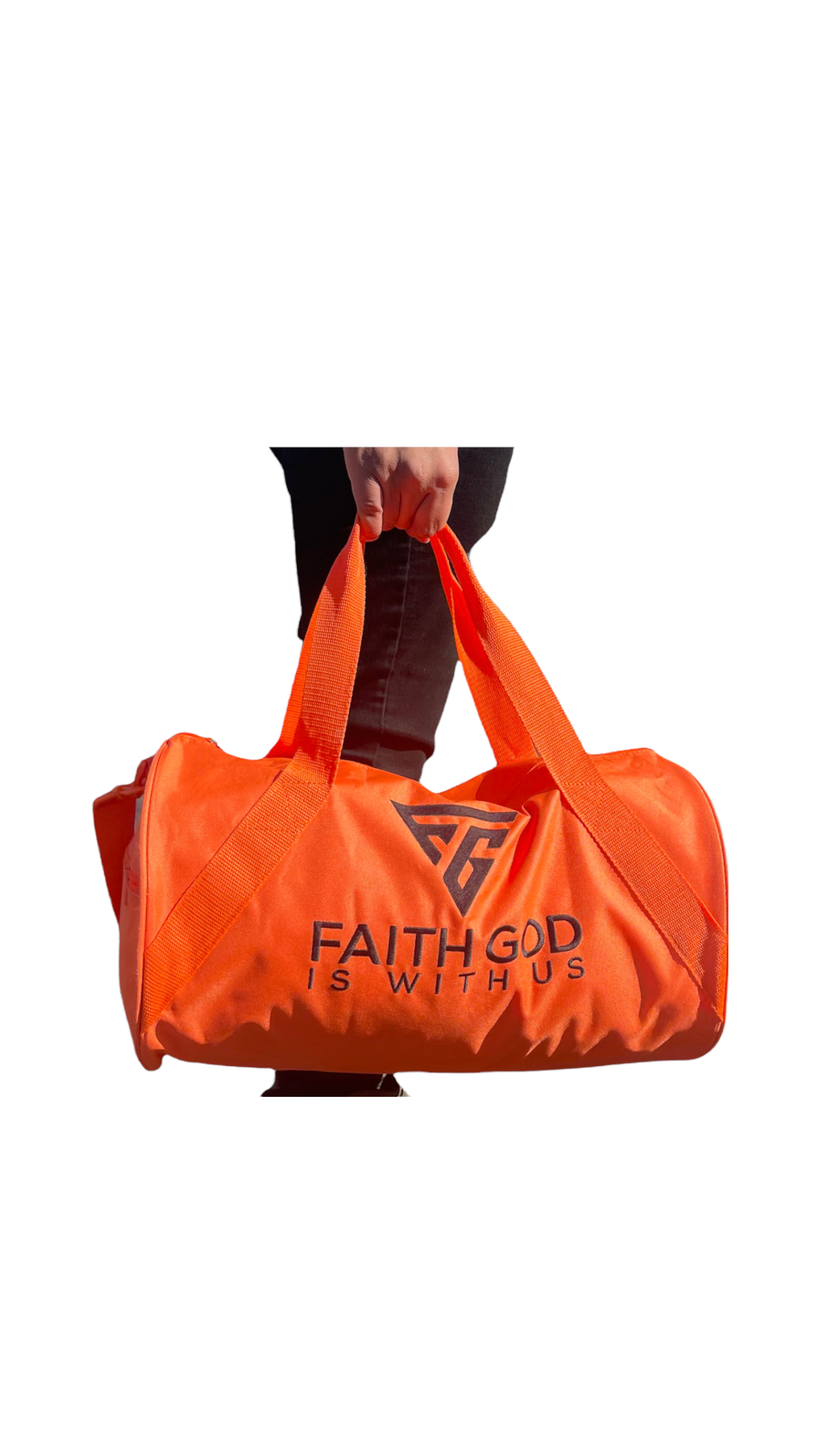 Limited Edition Eco Friendly Orange Duffle Bag